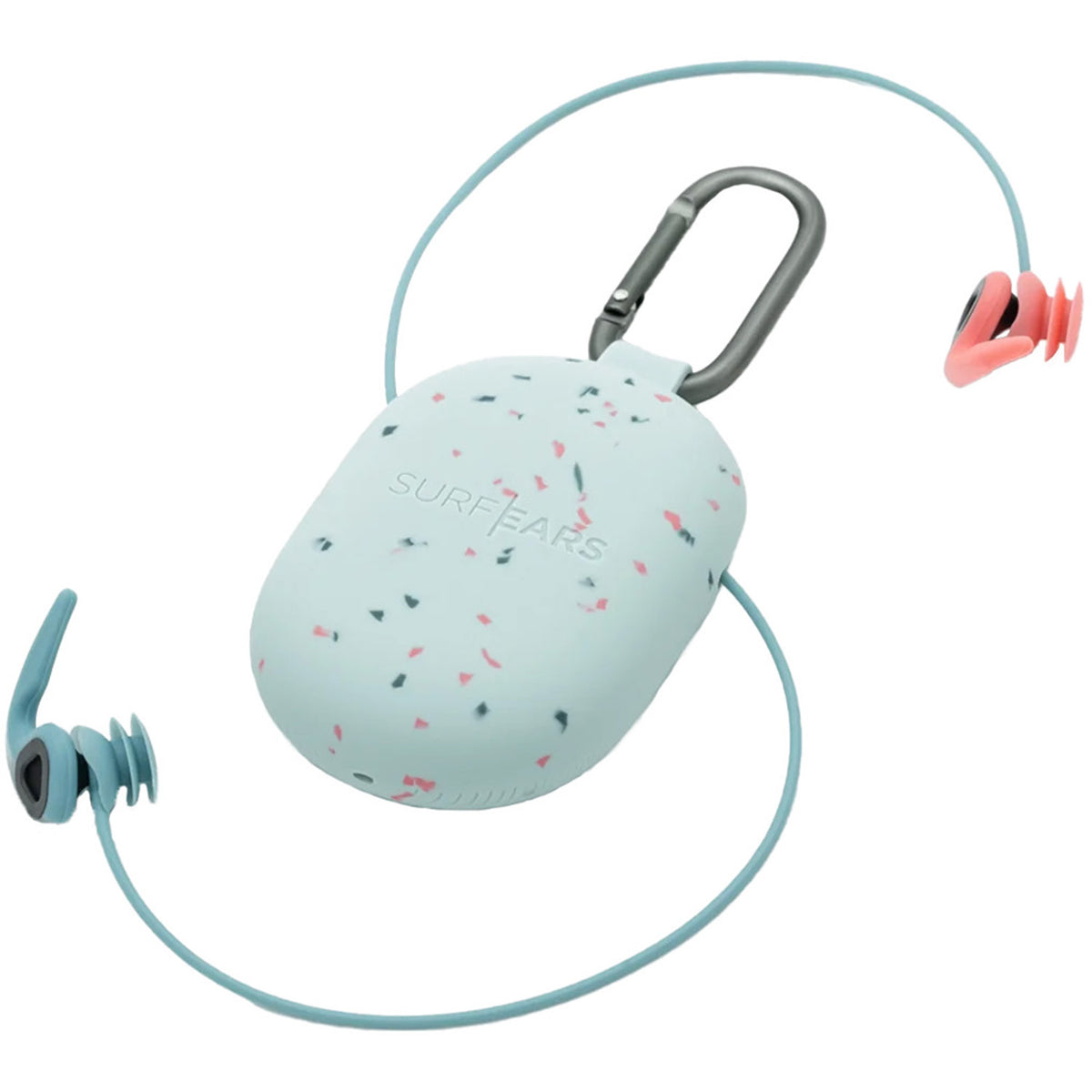 Creatures of Leisure Surf Ears 4.0 Earplugs Coral Sky