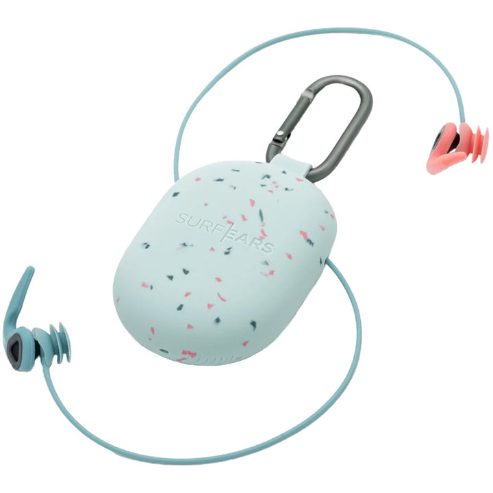Creatures of Leisure Surf Ears 4.0 Earplugs Coral Sky