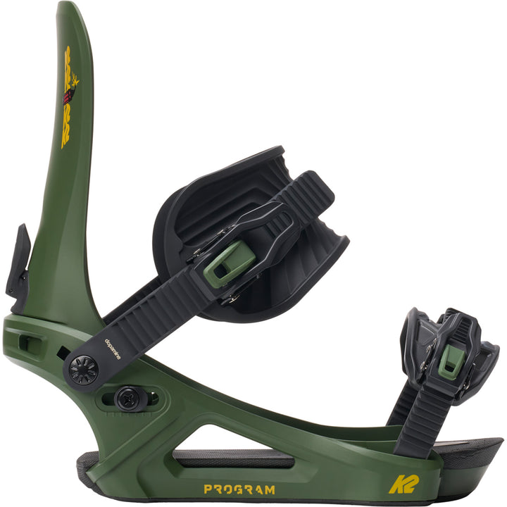 K2 Program Snowboard Bindings 2026 Dopamine