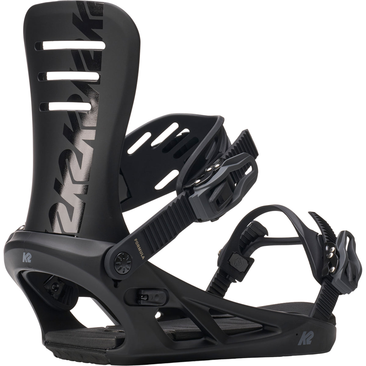 K2 Formula Snowboard Bindings 2026 Black