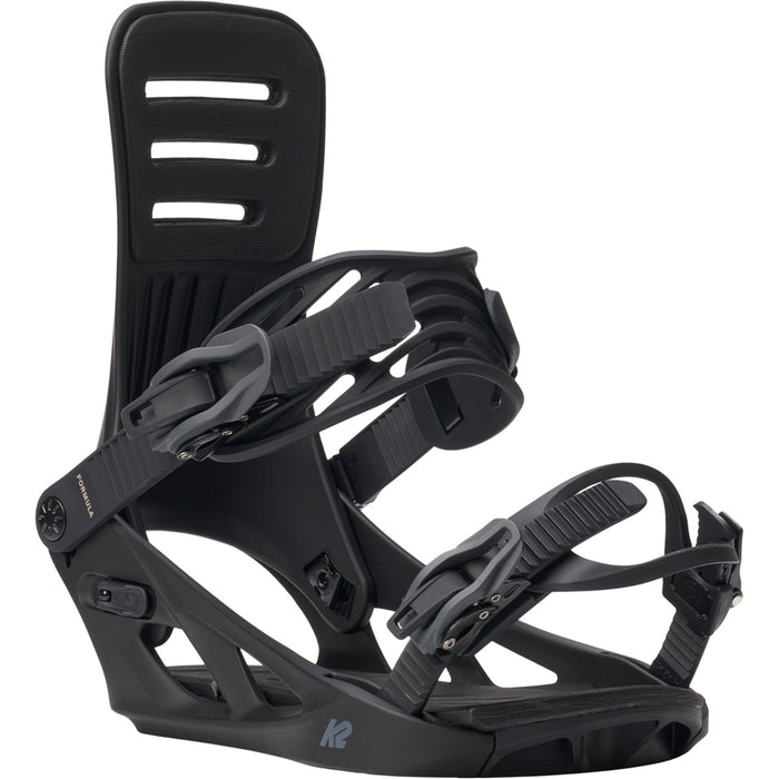 K2 Formula Snowboard Bindings 2026 Black