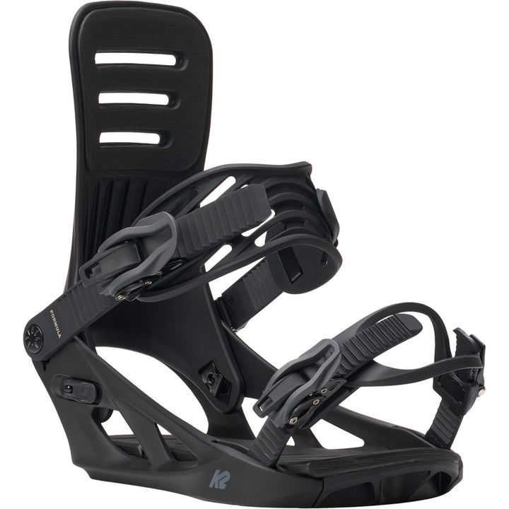 K2 Formula Snowboard Bindings 2026 Black