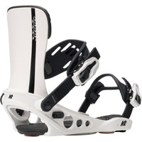 K2 Meridian Snowboard Bindings - Women's 2026 White::White