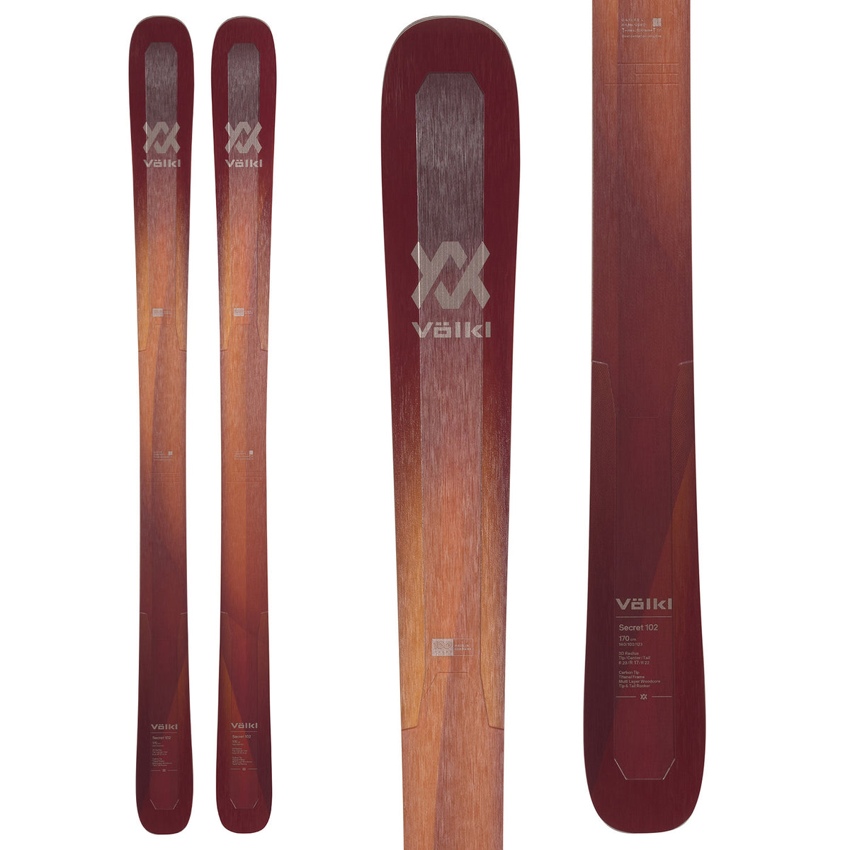 Völkl Secret 102 Skis - Women's 2023