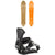 Nitro Pow Snowboard + Team Snowboard Bindings 2026