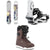 Nitro Nova Snowboard + Talent Snowboard Bindings + Scala Boa Snowboard Boots - Women's 2026