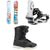 Nitro Lectra Abstract Snowboard + Talent Snowboard Bindings + Flora Boa Snowboard Boots - Women's 2026