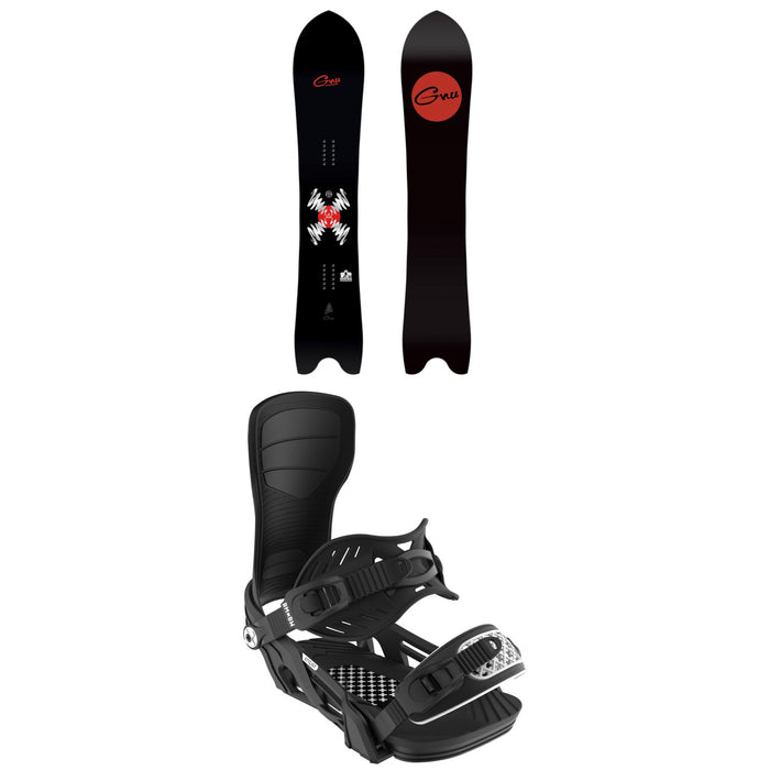 GNU Something GNU Snowboard + Bent Metal Stylist Snowboard Bindings - Women's 2026