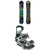 GNU Finest Asym C2X Snowboard + Bent Metal Logic Snowboard Bindings 2026