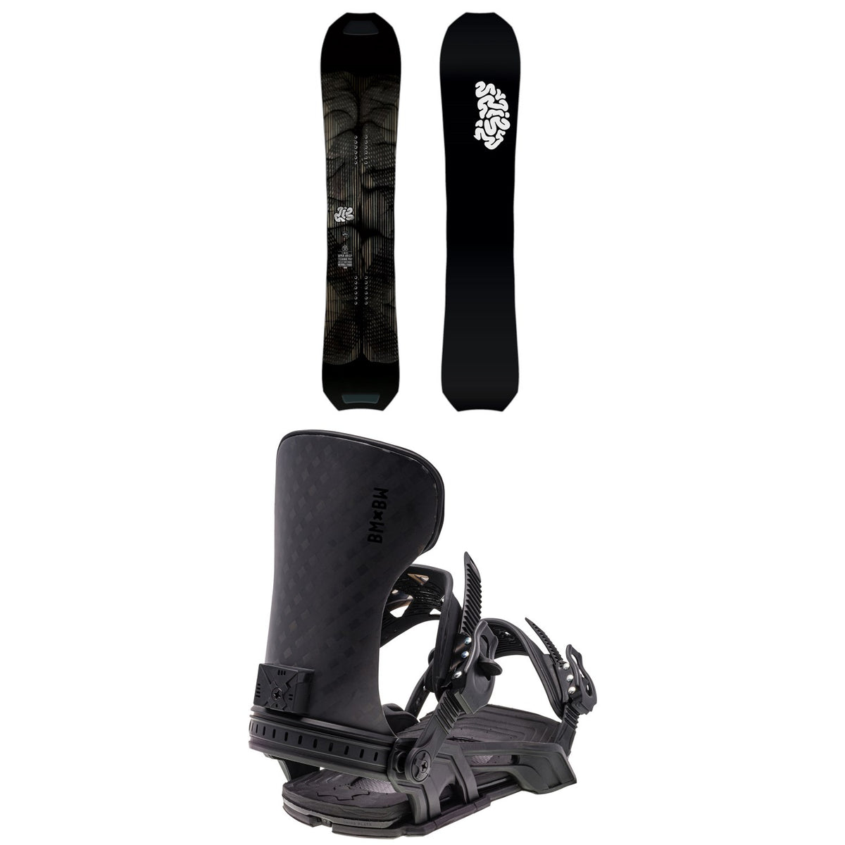 Lib Tech T. Rice Apex Orca Snowboard + Bent Metal Solution Snowboard Bindings 2026