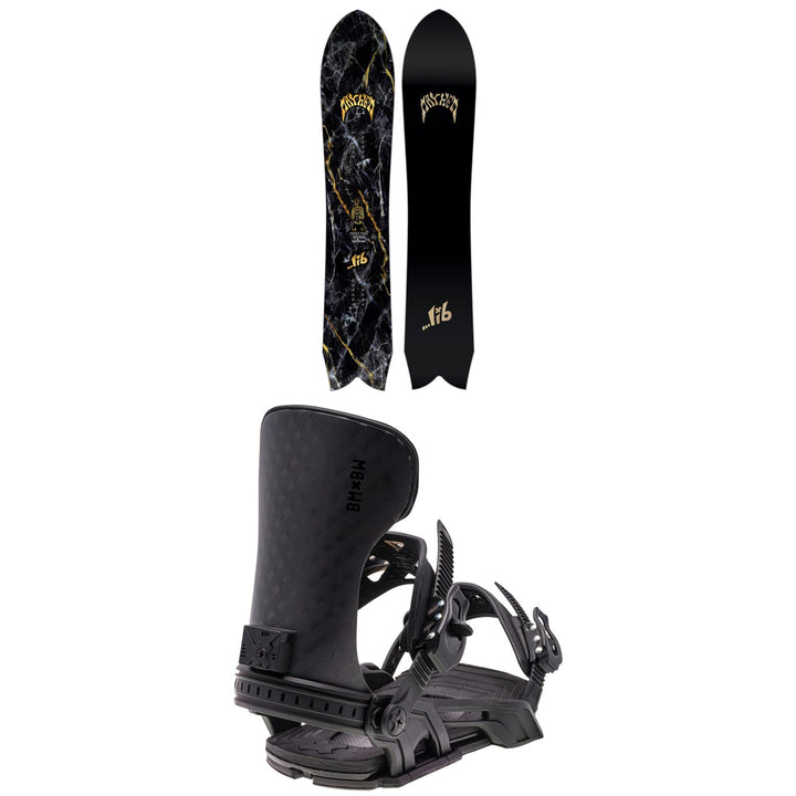 Lib Tech Mayhem Sweetfish C3 Snowboard + Bent Metal Solution Snowboard Bindings 2026