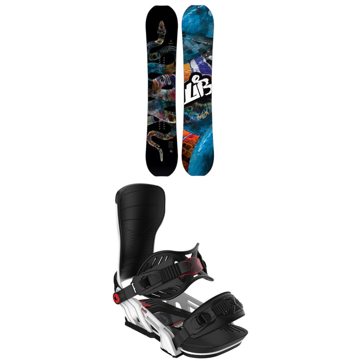 Lib Tech T. Rice Pro Snowboard + Bent Metal Transfer Snowboard Bindings 2026