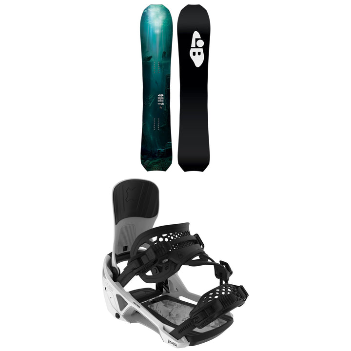 Lib Tech T. Rice Orca Snowboard + Bent Metal Lightning Supermatic Snowboard Bindings 2026