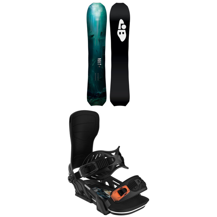 Lib Tech T. Rice Orca Snowboard + Bent Metal Transfer Snowboard Bindings 2026