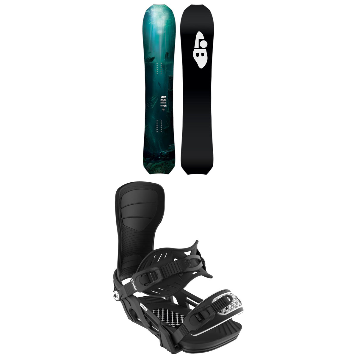 Lib Tech T. Rice Orca Snowboard + Bent Metal Stylist Snowboard Bindings - Women's 2026