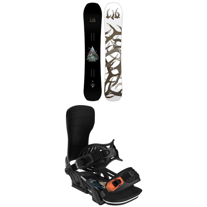 Lib Tech EJack Knife C3 Snowboard + Bent Metal Transfer Snowboard Bindings 2026