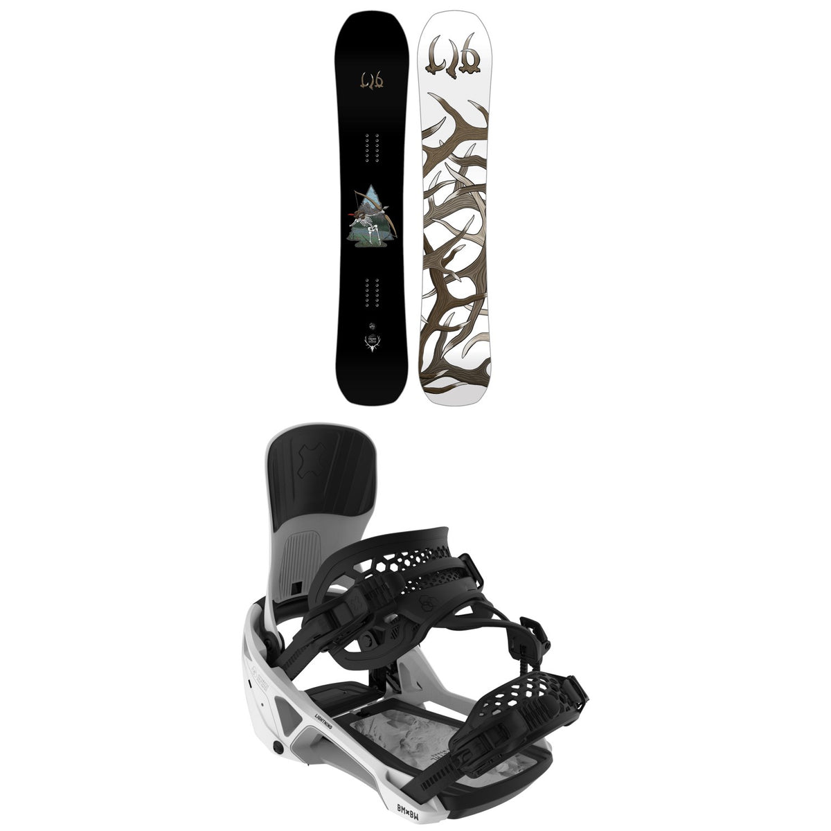 Lib Tech EJack Knife C3 Snowboard + Bent Metal Lightning Supermatic Snowboard Bindings 2026
