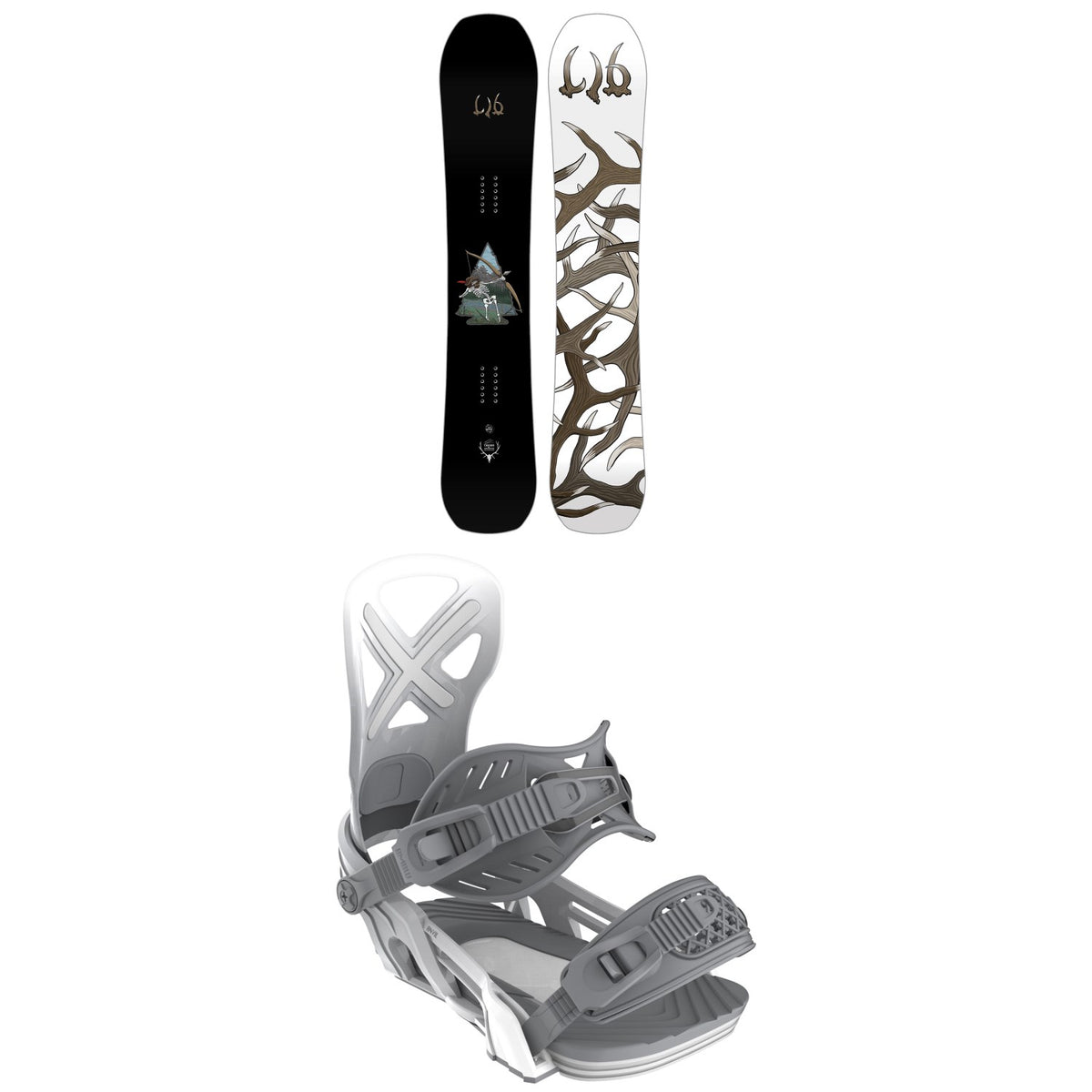 Lib Tech EJack Knife C3 Snowboard + Bent Metal Anvil Snowboard Bindings 2026