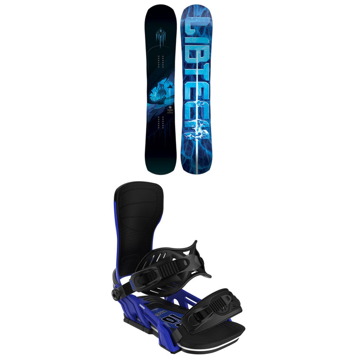 Lib Tech Rasman C2X Snowboard + Bent Metal Transfer Snowboard Bindings 2026
