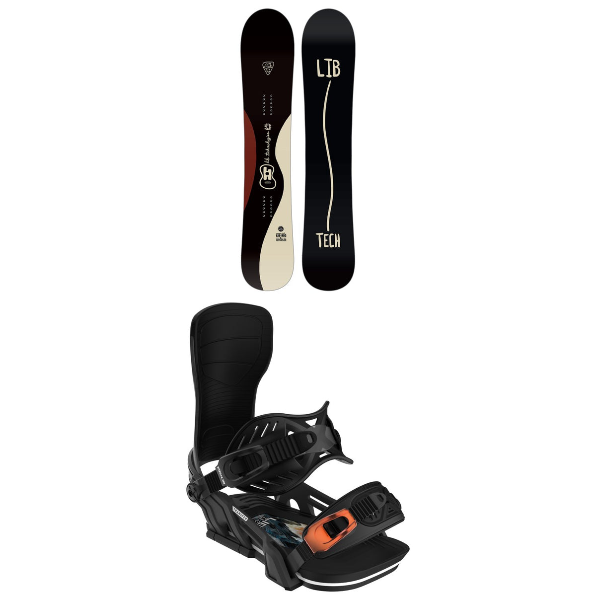 Lib Tech Lib Rig C3 Snowboard + Bent Metal Transfer Snowboard Bindings 2026