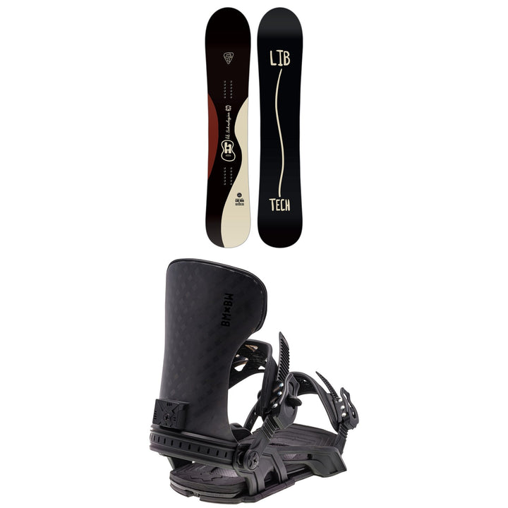 Lib Tech Lib Rig C3 Snowboard + Bent Metal Solution Snowboard Bindings 2026