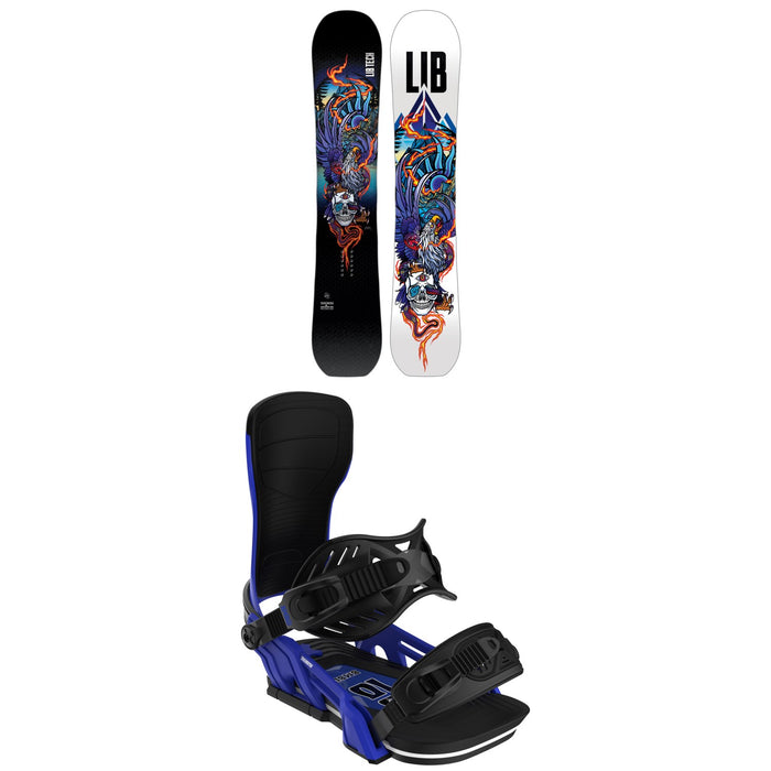 Lib Tech Terrain Wrecker C2X Snowboard + Bent Metal Transfer Snowboard Bindings 2026