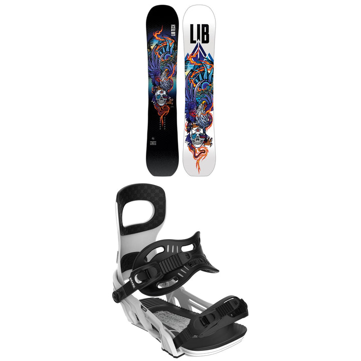 Lib Tech Terrain Wrecker C2X Snowboard + Bent Metal Joint Snowboard Bindings 2026