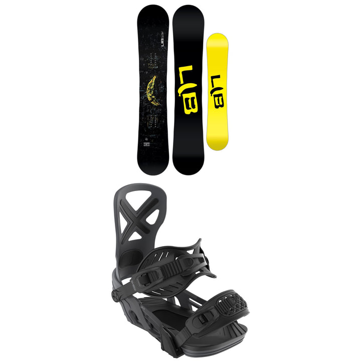 Lib Tech Skate Banana BTX Snowboard + Bent Metal Anvil Snowboard Bindings 2026