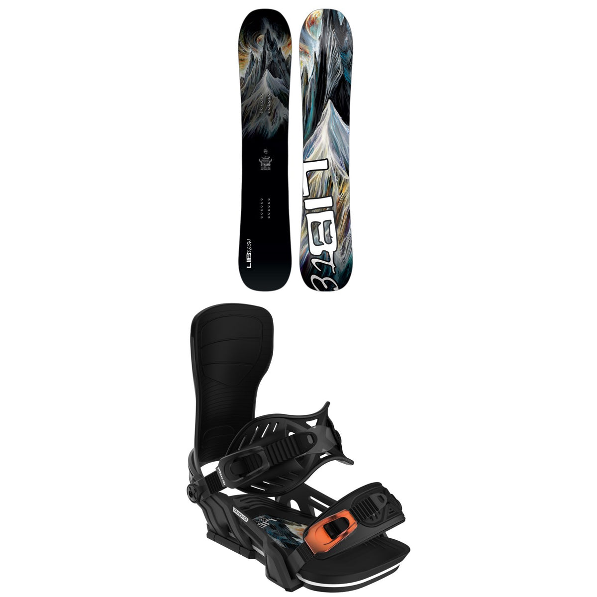 Lib Tech Dynamo C3 Snowboard + Bent Metal Transfer Snowboard Bindings 2026