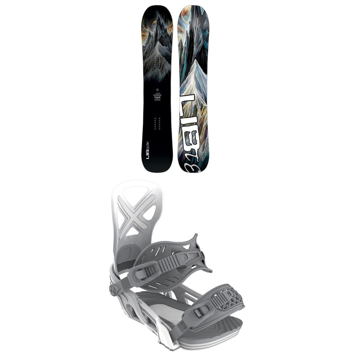 Lib Tech Dynamo C3 Snowboard + Bent Metal Anvil Snowboard Bindings 2026