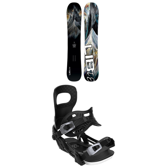 Lib Tech Dynamo C3 Snowboard + Bent Metal Joint Snowboard Bindings 2026