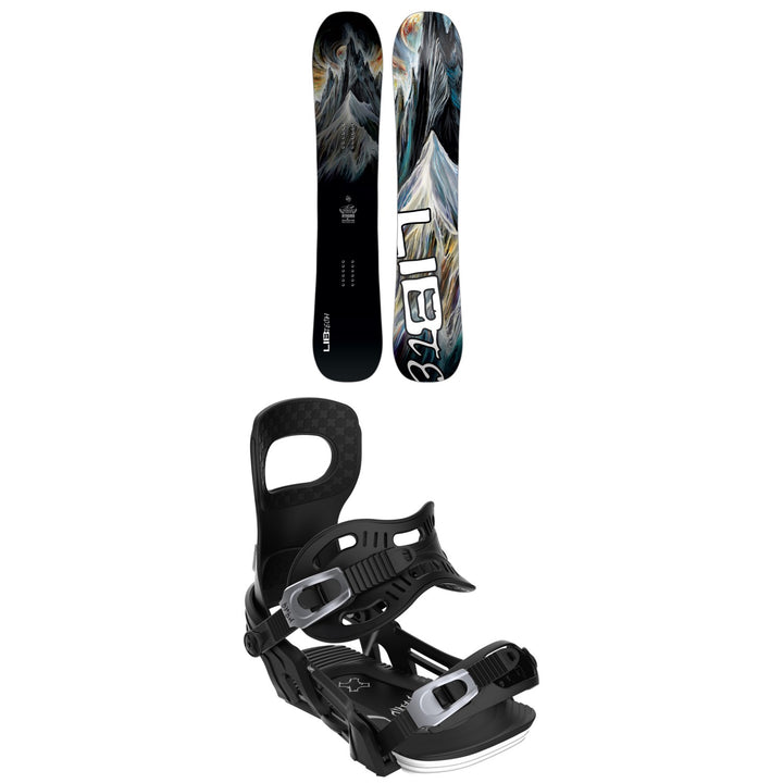 Lib Tech Dynamo C3 Snowboard + Bent Metal Joint Snowboard Bindings 2026