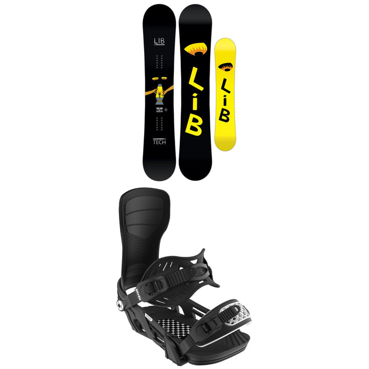 Lib Tech Two Time C3 Snowboard + Bent Metal Stylist Snowboard Bindings - Women's 2026