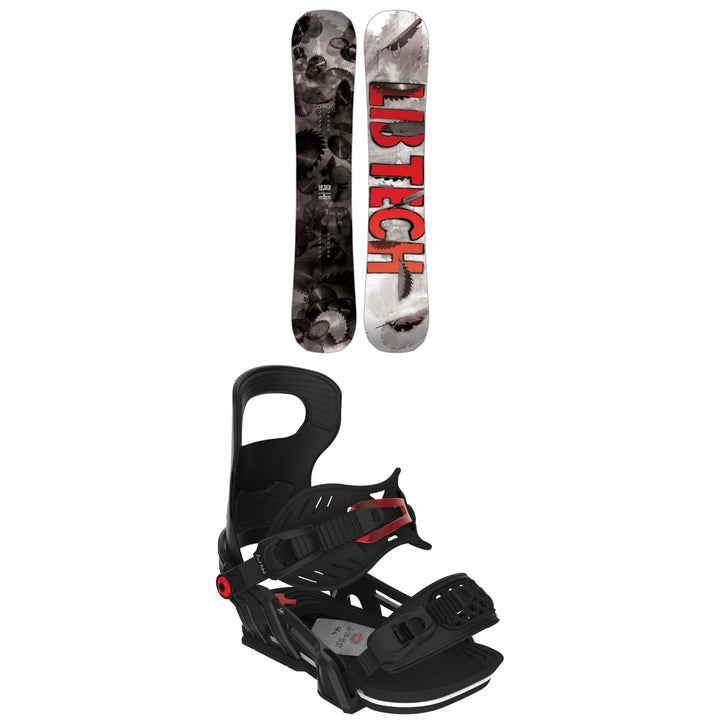 Lib Tech Legitimizer C3 Snowboard + Bent Metal Logic Snowboard Bindings 2026