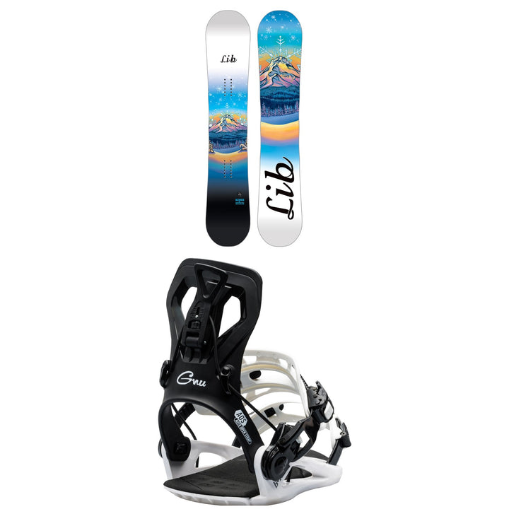 Lib Tech Glider BTX Snowboard + B-Real Snowboard Bindings - Women's 2026