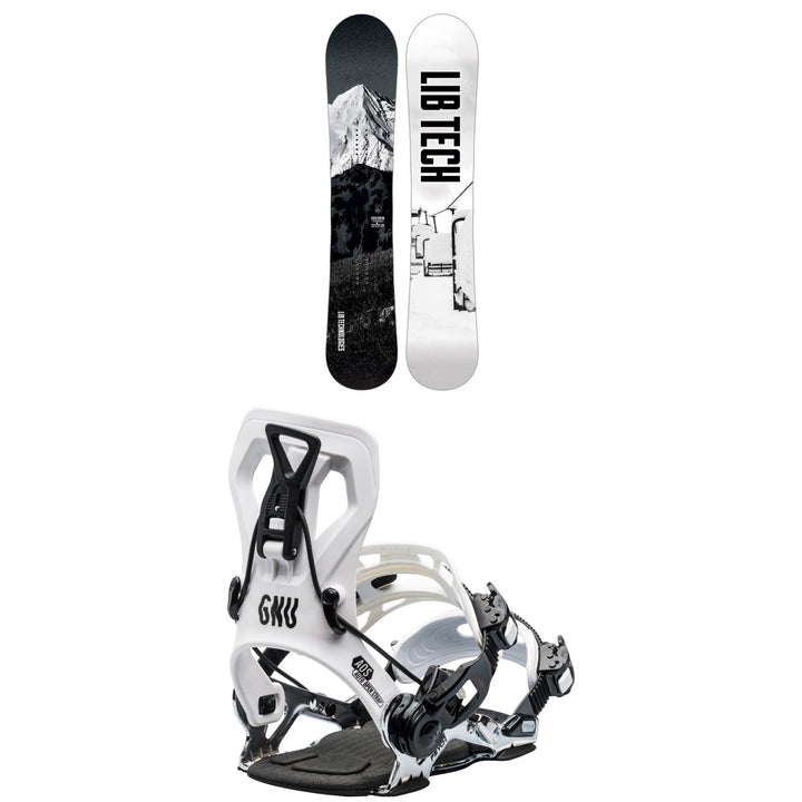 Lib Tech Cold Brew C2 Snowboard + GNU Psych Snowboard Bindings 2026