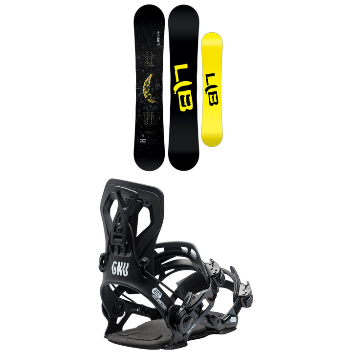 Lib Tech Skate Banana BTX Snowboard + GNU Psych Snowboard Bindings 2026