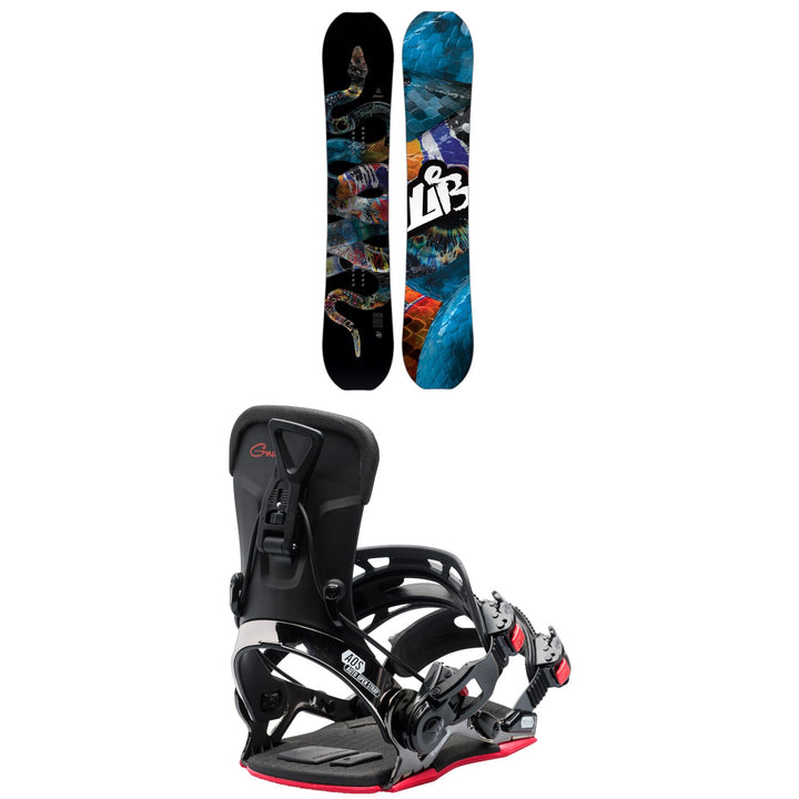 Lib Tech T. Rice Pro Snowboard + GNU Freedom Snowboard Bindings 2026