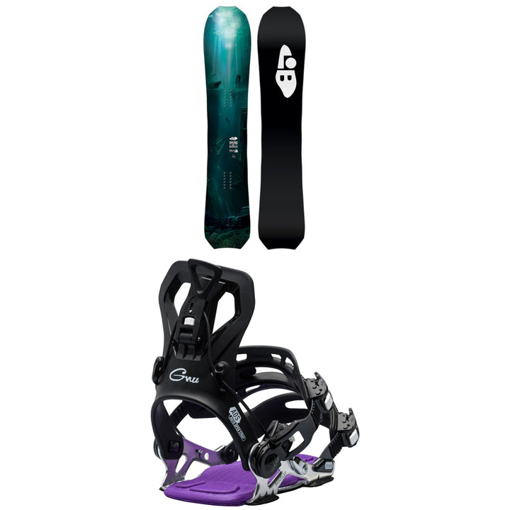 Lib Tech T. Rice Orca Snowboard + GNU Fantast Snowboard Bindings - Women's 2026