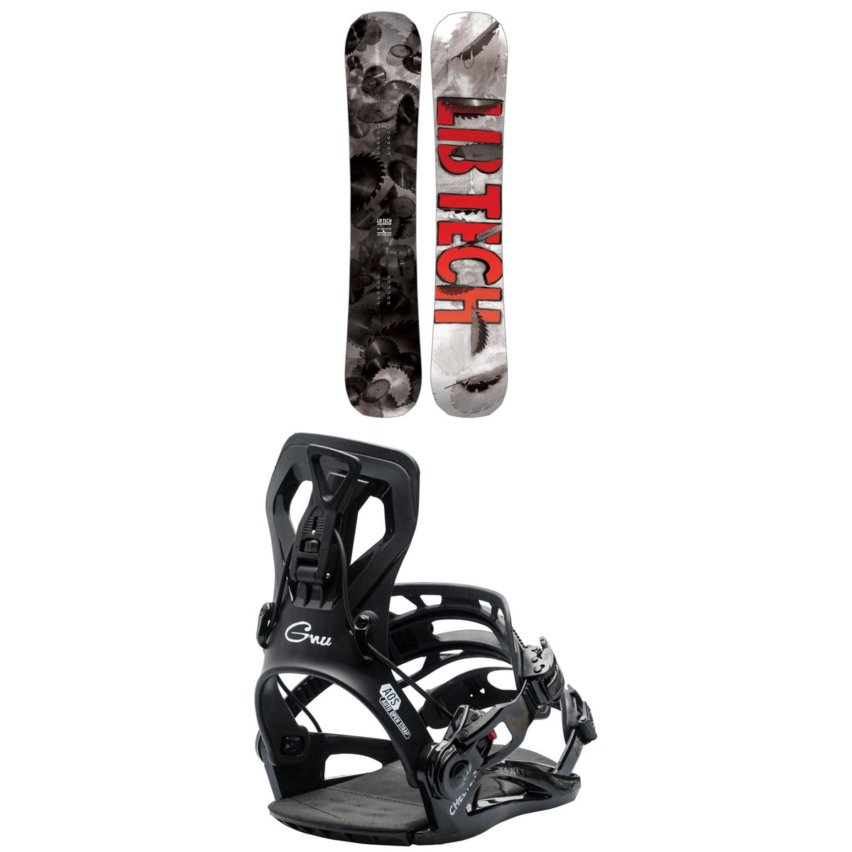Lib Tech Legitimizer C3 Snowboard + GNU Cheeter Snowboard Bindings 2026