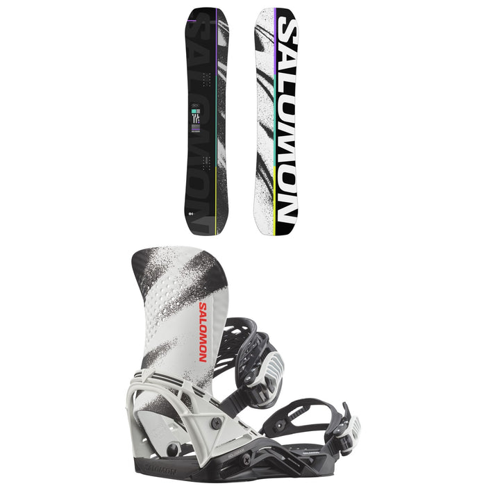 Salomon Huck Knife Pro Snowboard + Hologram Snowboard Bindings 2026