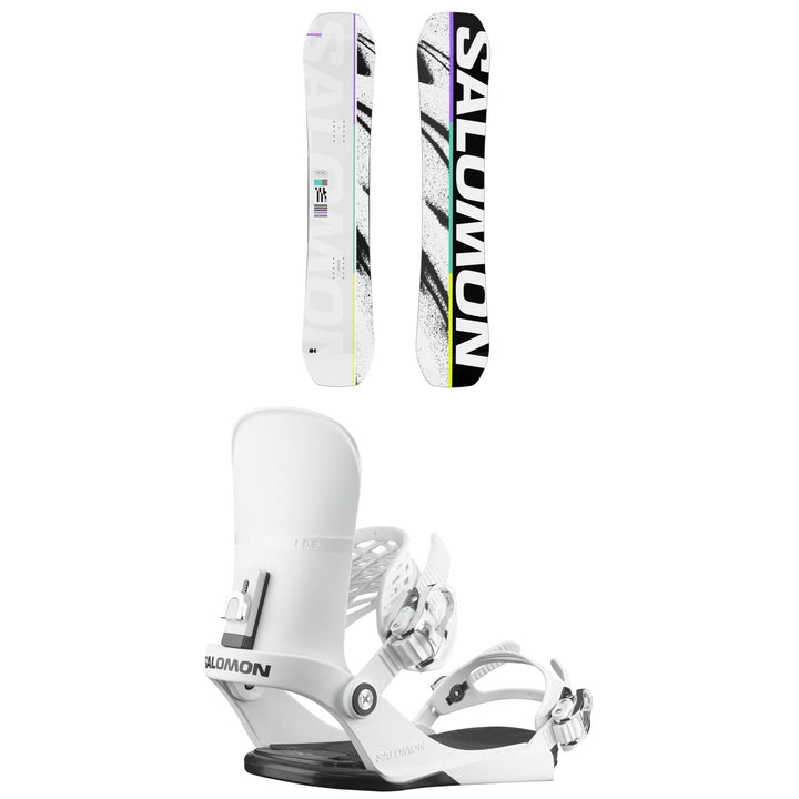Salomon Huck Knife Snowboard + EDB Snowboard Bindings 2026