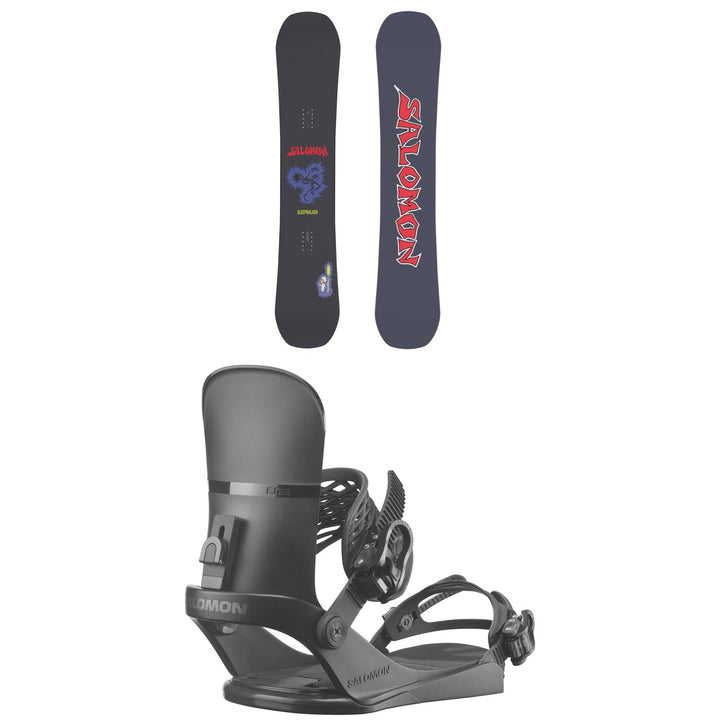 Salomon Sleepwalker Snowboard + EDB Snowboard Bindings 2026