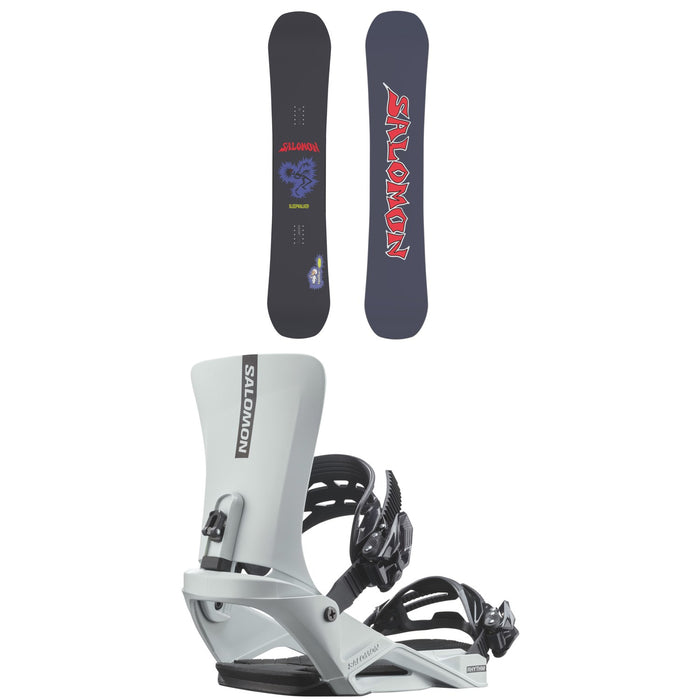 Salomon Sleepwalker Snowboard + Rhythm Snowboard Bindings 2026