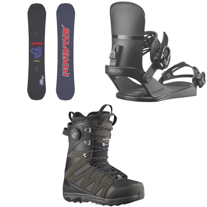 Salomon Sleepwalker Snowboard + EDB Snowboard Bindings + X Approach Lace SJ Boa Snowboard Boots 2026