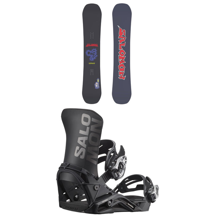 Salomon Sleepwalker Snowboard + District Snowboard Bindings 2026