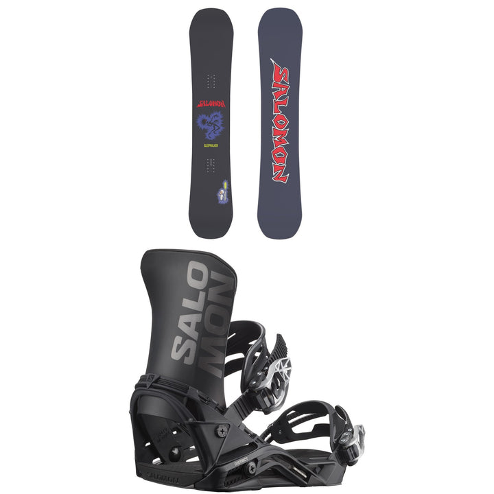 Salomon Sleepwalker Snowboard + District Snowboard Bindings 2026