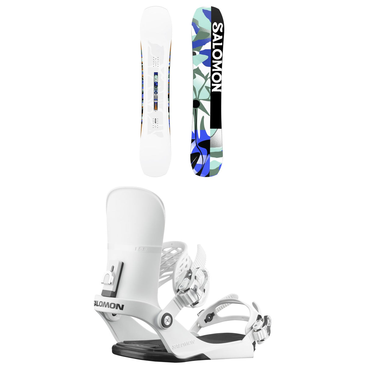 Salomon Rumble Fish Snowboard + EDB Snowboard Bindings - Women's 2026
