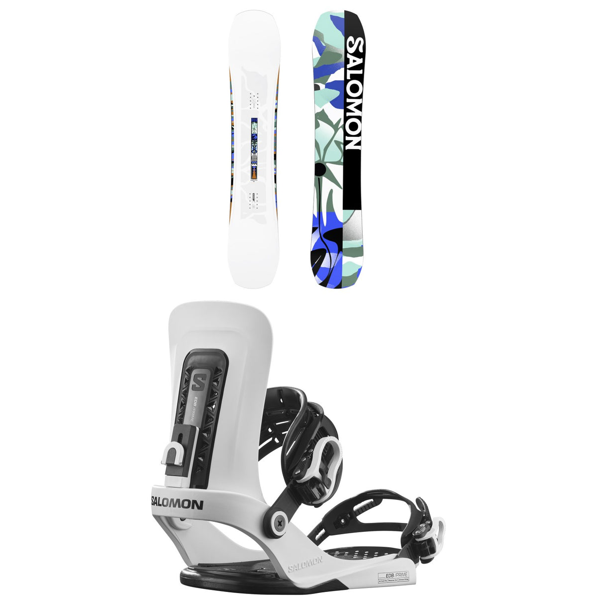 Salomon Rumble Fish Snowboard + EDB Prime Snowboard Bindings - Women's 2026