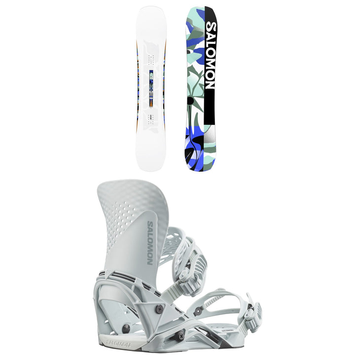 Salomon Rumble Fish Snowboard + Hologram Snowboard Bindings - Women's 2026
